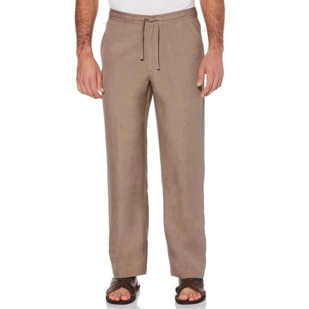 NWT Cubavera Men’s Linen-Blend Drawstring Pants
